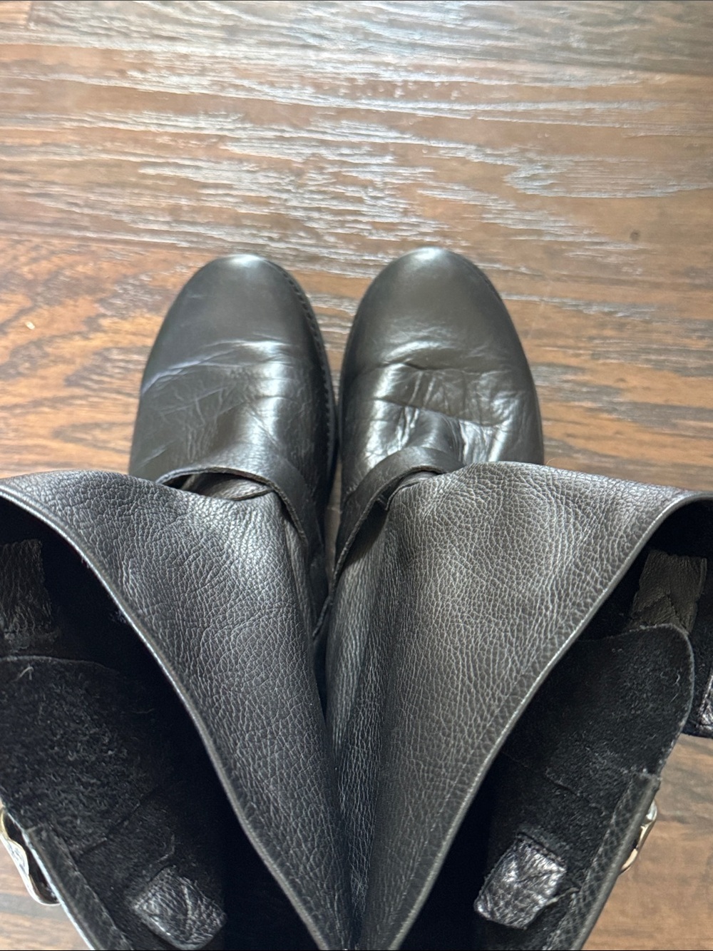Frye Black Women's Leather Boots - Picture 13 of 16